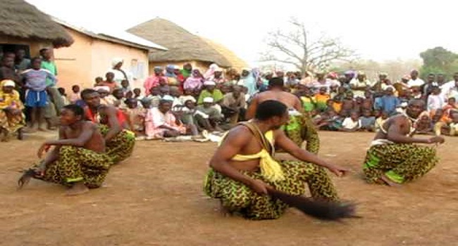 Northern Ghana village dance
